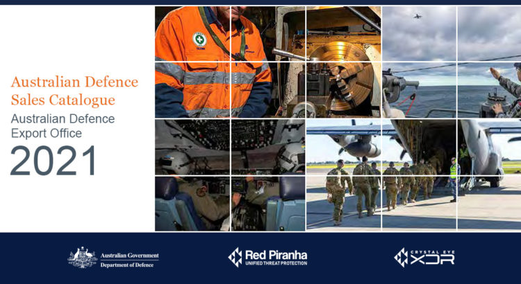 Red Piranha and Crystal Eye XDR included within the 2021 Australian Defence Sales Catalogue